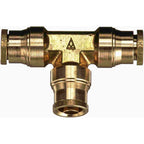 Gates G31451-0604 Hydraulic Coupling / Adapter - 6AB-6AB-4AB